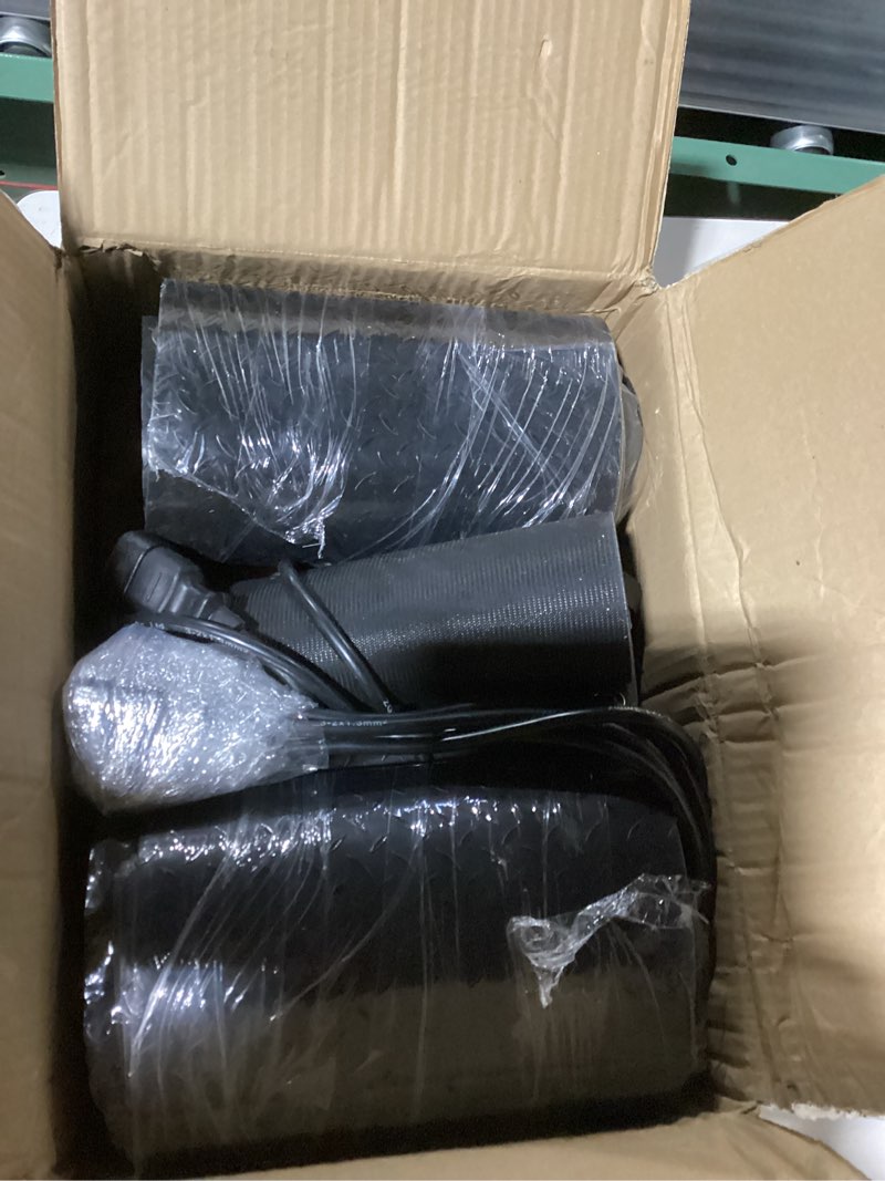 Condition photo showing Good Condition for Riakrum 2 Pcs Heated Snow Melting Mats Outdoor, 10 x 30 in Winter Anti-Slip Heated Rubber Mat for Walkways Decks and Sidewalks, Electric Snow and Ice Melting Pads Connection with 9.84 ft Power Cord 2 10 x 30 Inch