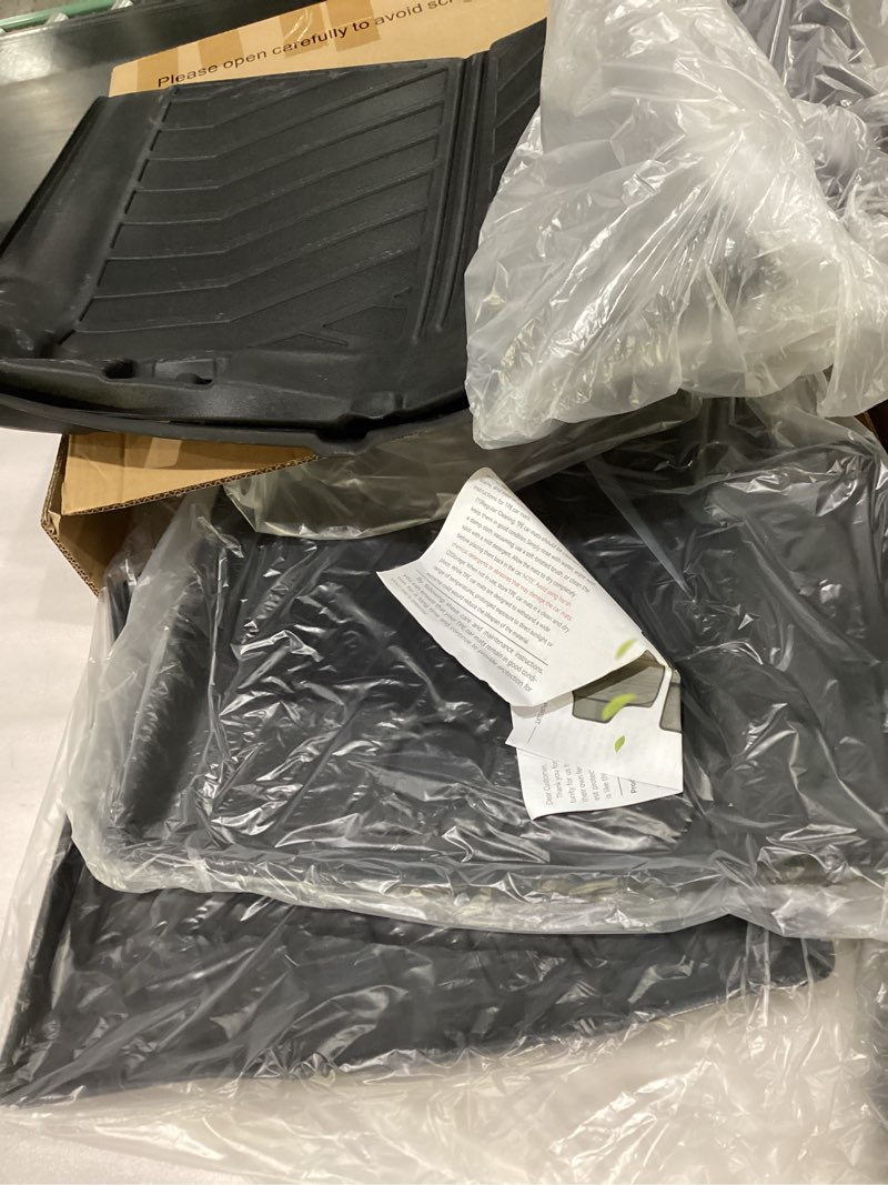 Condition photo showing New/Like New for Floor Mats for 2021-2025 2026 Can-Am Commander 2018-2025 2026 Can-Am Maverick Sport Trail: DISUTOGO All Weather Floor Liners for Commander Maverick ATV UTV Accessories Front Row Slush Liners Can-Am Commander Floor Mats(2PCS)