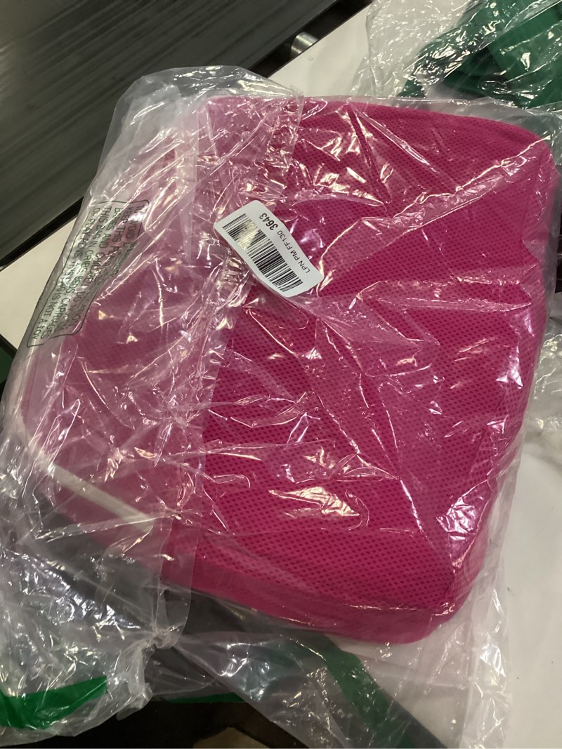 Condition photo showing Good Condition for Yerliker 1 Pcs Foldable Hot Tub Booster Seat for Adults Adjustable 2 Heights up to 6.3", Weighted Booster Seat 3D Air Mesh Hot Tub Accessories Quick Dry Micro Dot Non Slip for Spa Bathtub Pool (Pink) 1 Pink