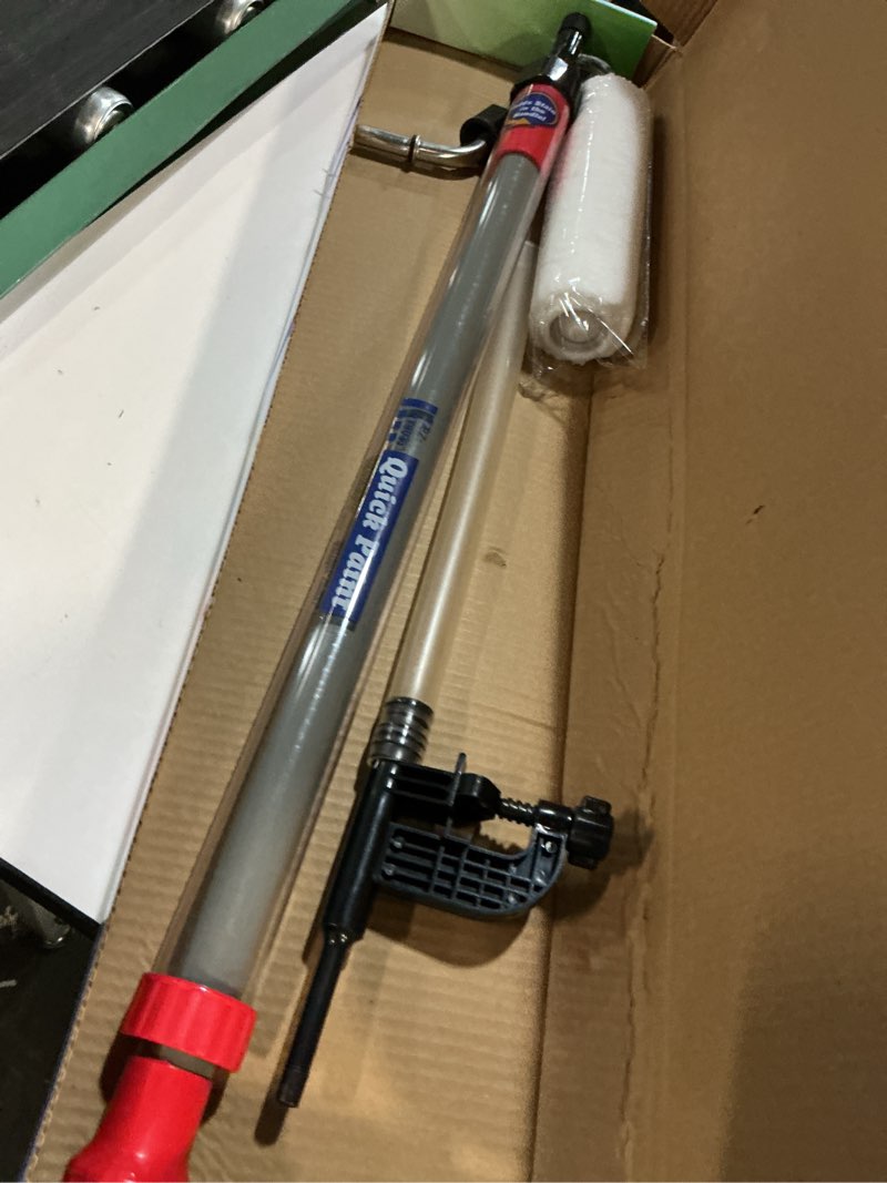 Condition photo showing Good Condition for Topyond Paint Roller, Semi-Automatic Self-Priming Brush, Long Handle for Easy Indoor and Outdoor Paint Pole, Efficient for Painting Interior Walls and Ceilings and DIY Projects