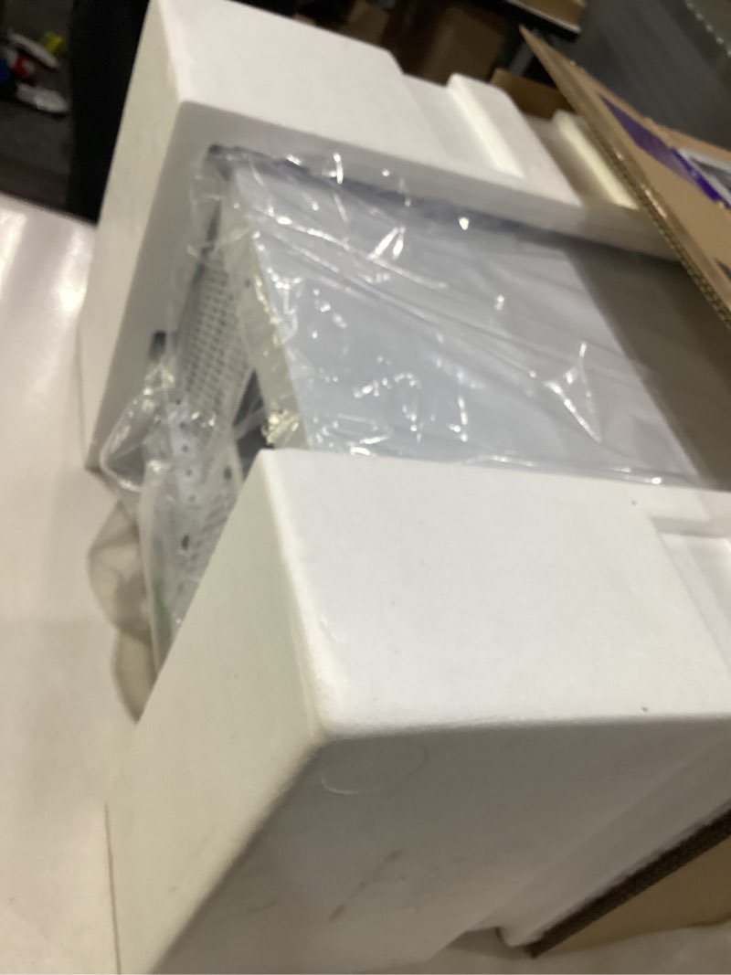 Condition photo showing New/Like New for NZXT H5 Flow 2024 - Compact ATX Mid-Tower PC Gaming Case - High Airflow - 2 x 120mm Fans Included - 360mm Front & 240mm Top Radiator Support - Cable Management System - Tempered Glass - White H5 Flow (2024) Non RGB Fans White