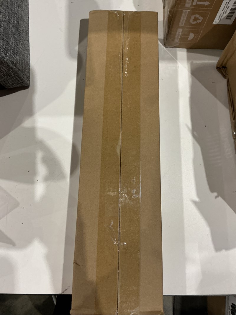 Condition photo showing Good Condition for silver curtain rods for windows 28 to 48 inches adjustable decorative 1 inch diameter single window curtain rod set with classic finials, silver finishing 28"-48" silver