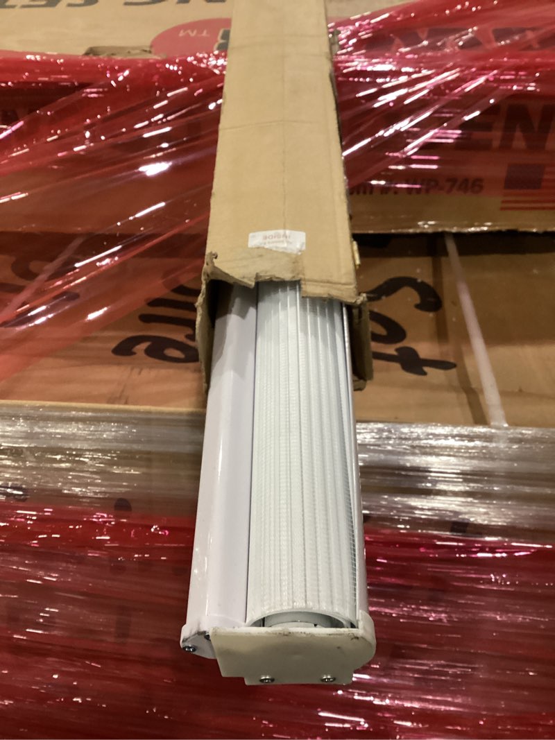 Condition photo showing As Is for Joydeco Cordless Zebra Blinds for Indoor Windows, Dual Layer Free-Stop Zebra Shades Privacy Light Control for Day and Night, Light Filtering Sheer Blinds for Windows (Off-White, 70" W x 75" H) Off-white 70" W x 75" H Ready Made