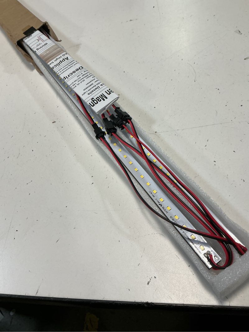 Condition photo showing Good Condition for 2x2 ft magnetic retrofit kit,2ft led troffer retrofit kit,36w,5400lm,daylight white 5000k,0-10v dimmable,t8 t10 t12 fluorescent replacement led light strip,easy to install 4tube