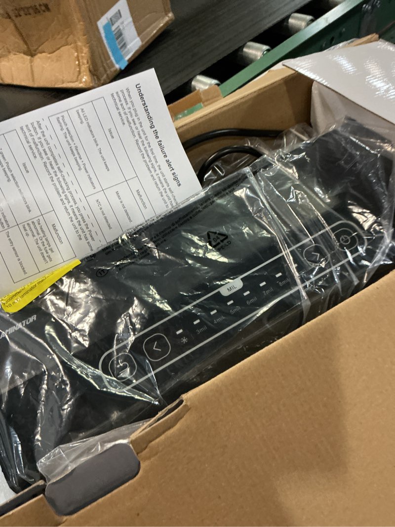 Condition photo showing Good Condition for A3 6-Roller Commercial Laminator Machine, LOTHANEK 3-10 Mil 13 inch Heavy Duty Thermal Laminating Machine, 60-Second Warm-up, 40 Inches/Minute, Touch Screen for Home, School Office (Glossy Black)