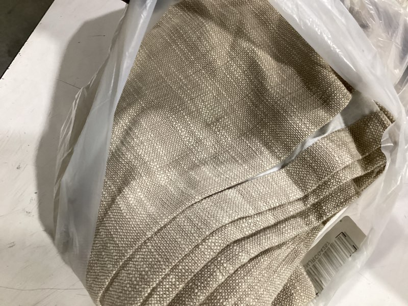 Condition photo showing Good Condition for european linen room darkening curtain - single panel