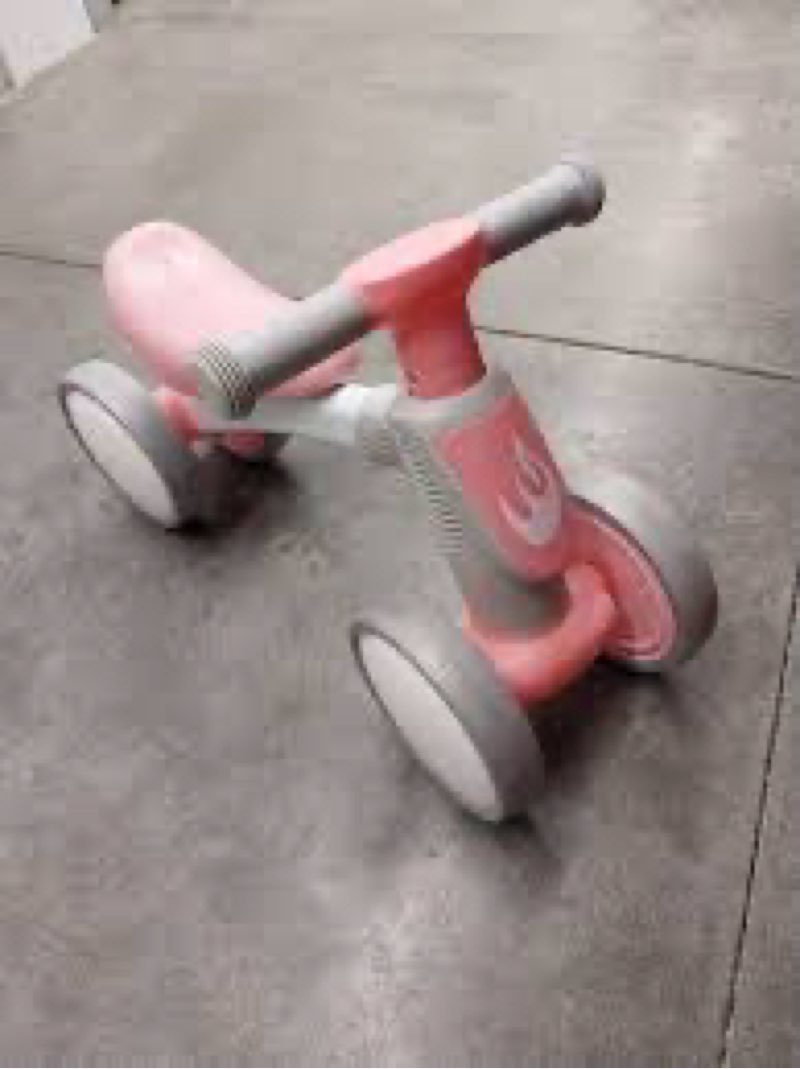 baby balance bike toys for 12-36 months kids toy boy and girls gifts toddler best first birthday gift children walker no pedal infant 4 wheels bicycle