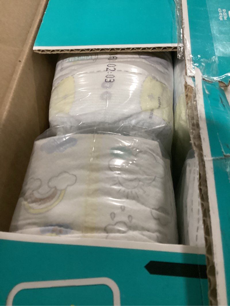 Condition photo showing New/Like New for Pampers Swaddlers Diapers, Size 2 (10-22 lbs), 148 Count, Absorbent, Keeps Baby Dry and Comfortable, Skin Safe Disposable Baby Diaper Size 2 148