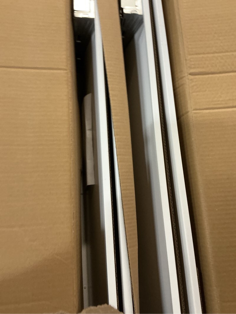 Condition photo showing New/Like New for OKQ 2x4 LED Troffer Center Basket Panel,Color Tunable 3500K/4000K/5000K, Watt Adjustable, 30W/40W/50W-Up to 7500 Lumens,0-10V Dimmable Recessed Back-Lit Drop Ceiling Light,ETL&DLC Qualified, 4Pack