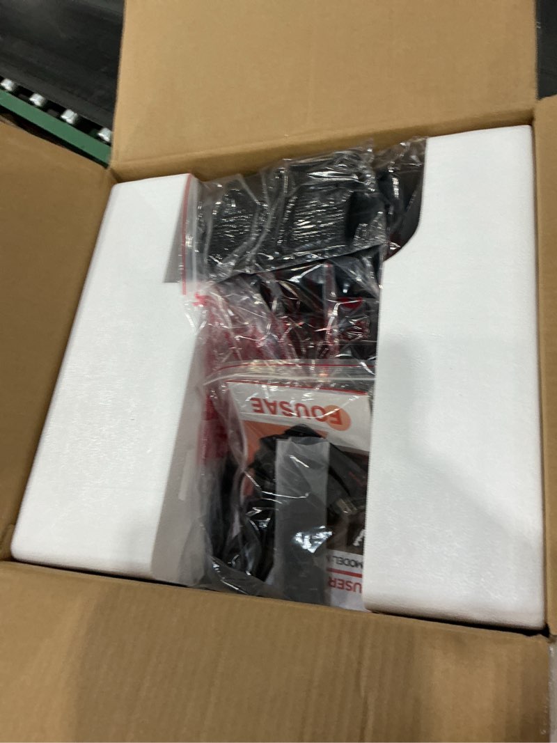 Condition photo showing New/Like New for Under Desk Elliptical Machine, Electric Elliptical Leg Exerciser While Sitting for Seniors with Upgraded 15 Speeds & 12 Auto Mode, Forward & Reverse Direction, Quiet Portable Seated Pedal Exerciser 15 Adjustable Speeds+ Upgraded 6 Resistance -Black Orange