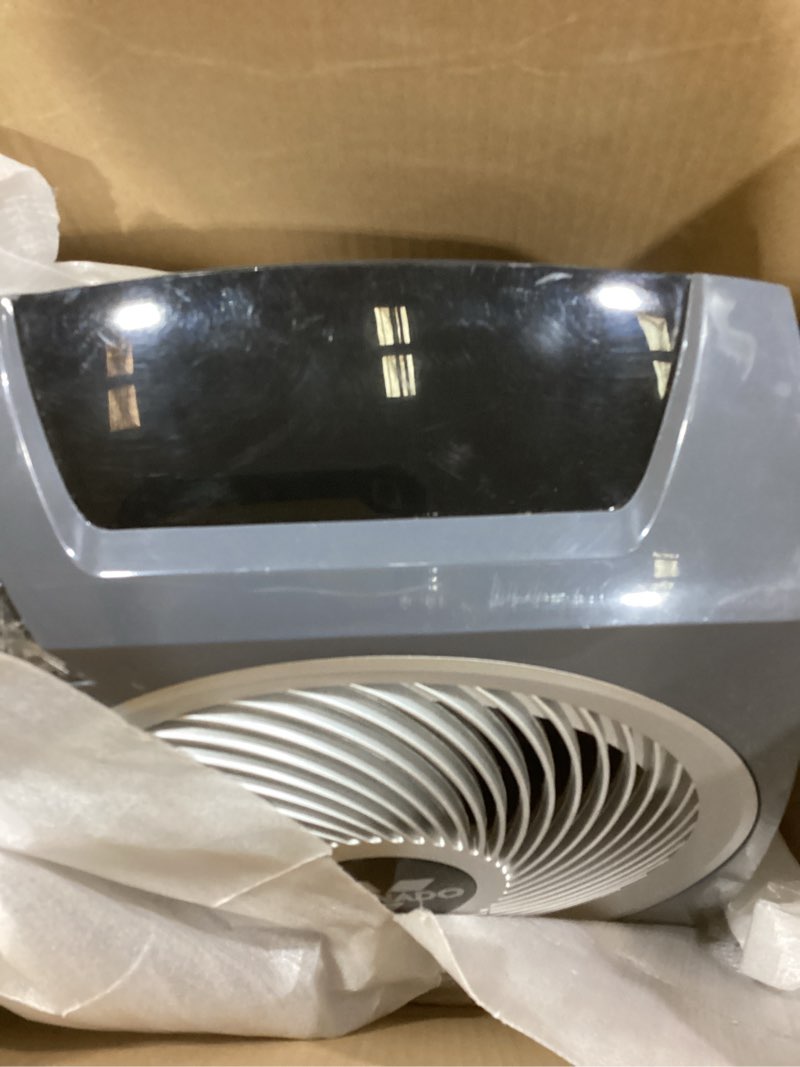 Condition photo showing As Is for Vornado TAVH10 (2025) Space Heater with Remote for Home, Fan Only Option, Digital Display with Adjustable Thermostat, Advanced Safety Features, Timer, Auto Climate Control, Heater for Bedroom, Black TAVH10 (2025 Model)