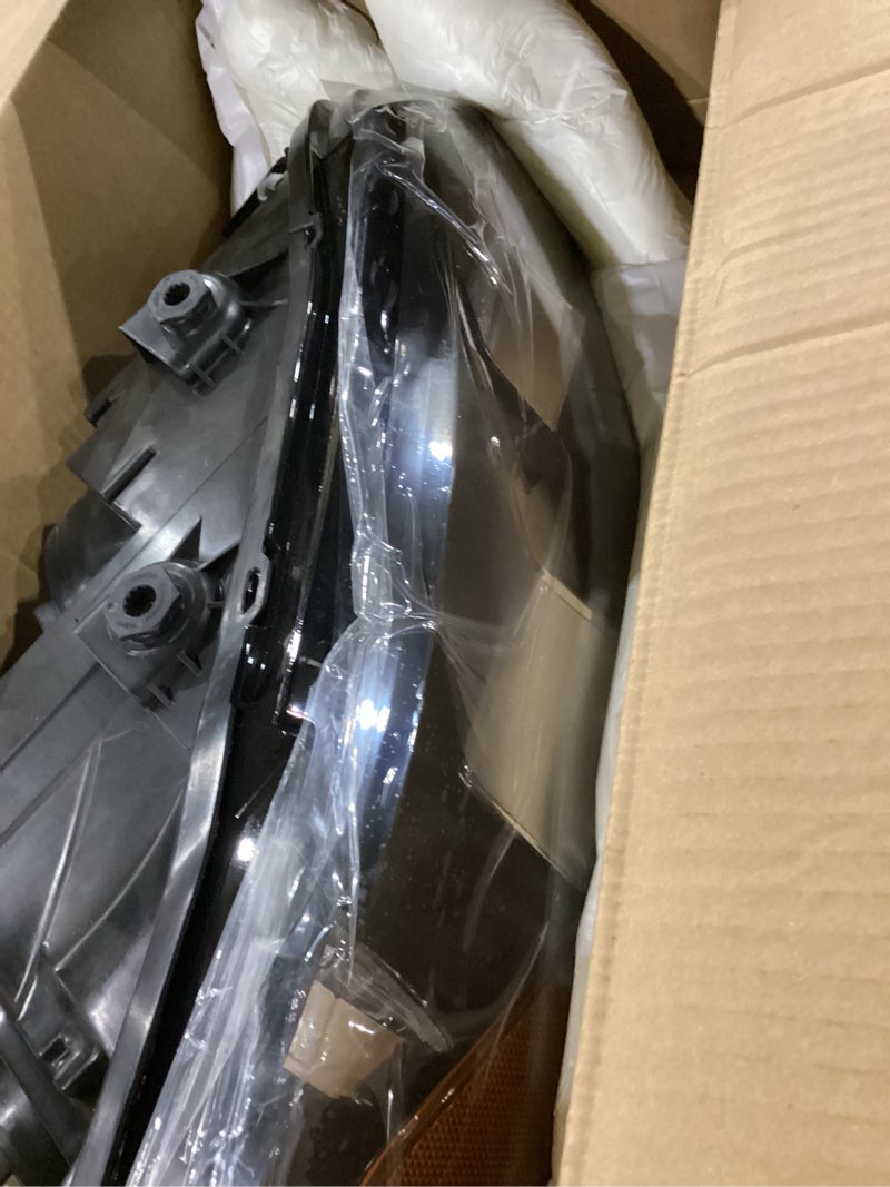 Condition photo showing New/Like New for headlights assembly compatible with 2012 2013 2014 2015 volkswagen vw passat - replace 561941006d, 3411131ras2, and vw2503148 - chrome housing headlamp passenger side passenger side headlights (rh)