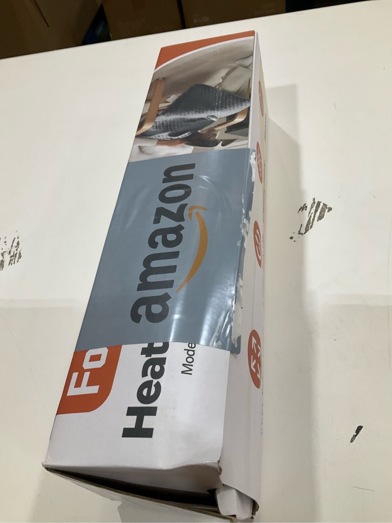 Condition photo showing New/Like New for King Size Heating Pad for Back Pain 32"x24" Extra Large Electric Heating Pad for Period Cramps Relief & Body Neck Shoulder Auto Shut Off Heat Pad Temperature Settings Machine Washable Gray Gray 32"x24"