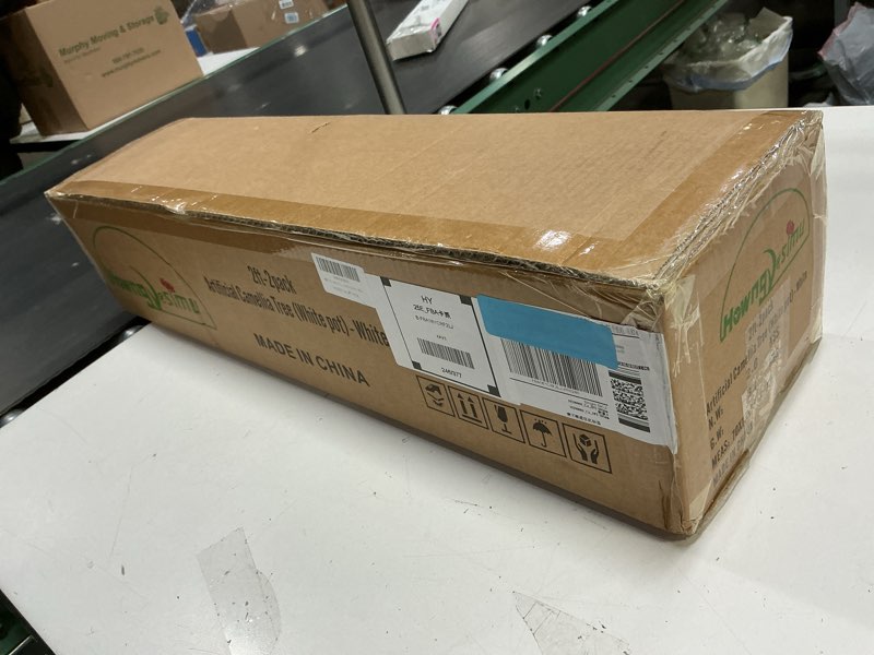 Condition photo showing New/Like New for 2Pack Artificial Camellia Tree, 2FT Faux Camellia Plant in Pot with White Flowers for Spring Home Front Door Outdoor Indoor Decoration,White White 2FT