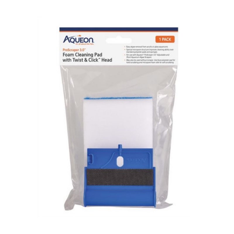 (PACK OF 2)Aqueon ProScraper 3.0 Replacement Foam and Holder  