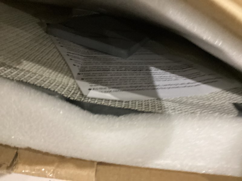 Condition photo showing Good Condition for Large Stone Dish Drying Mat for Kitchen Counter, 2 PCS Quick Dry Stone Mats, Foldable Water Absorbing Diatomaceous Earth Drying Dishes Pad for Countertop Bottles Utensils Cup(Dark gray 24"x16"&8"x4") Dark gray 2 24" x 16"