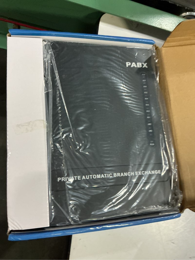 Condition photo showing New/Like New for SOHO-PBX SP-208 (2 x 8) PABX Telephone Switch System Control Exchange 110V…