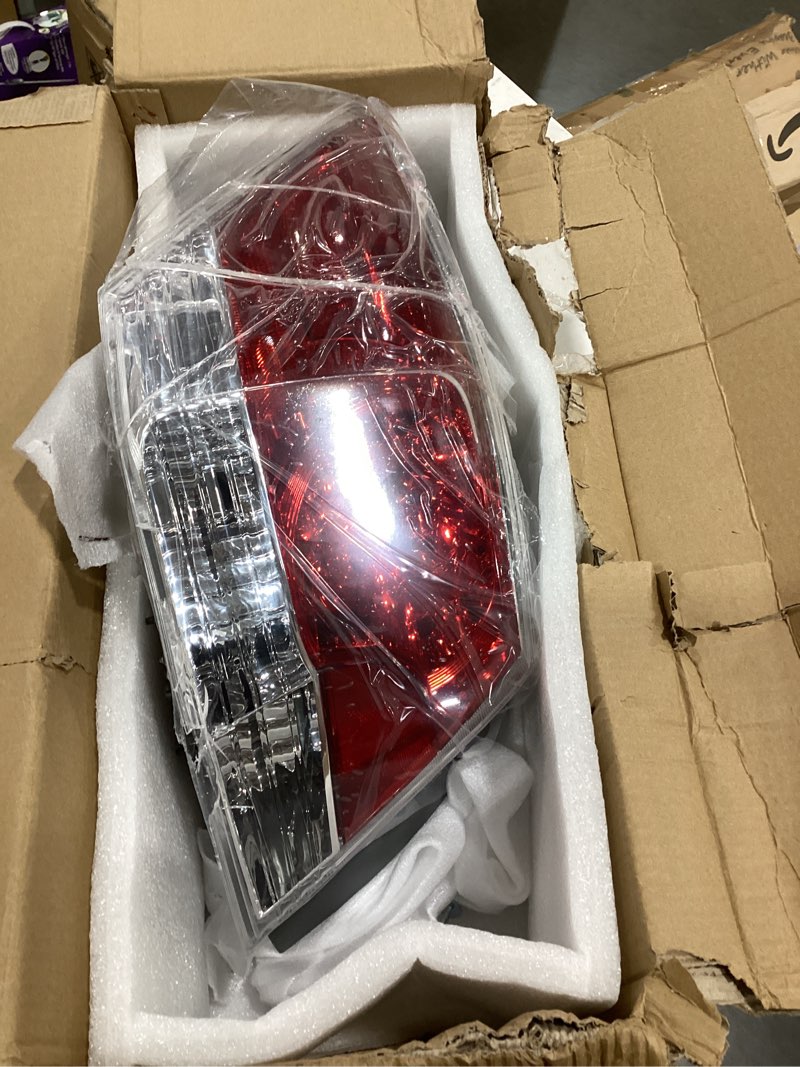 Condition photo showing Good Condition for tail light compatible with 2008 2009 2010 2011 2012 honda accord rear tail light assembly replaces for 33550-ta0-a01 ho2800172 left side halogen without bulbs