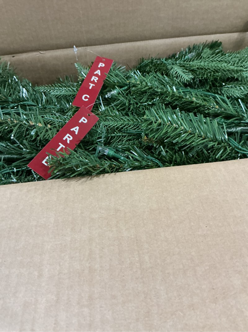 Condition photo showing Good Condition for HOLLO STAR 7ft Pre-Lit Snow Artificial Christmas Tree with 450 LED Lights