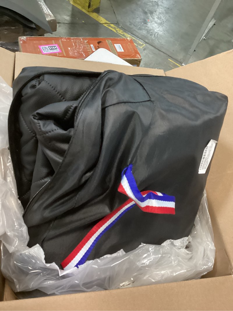 Condition photo showing Good Condition for Heavy-Duty Leather SUV Cargo Liner for Fold Down Split Seats, Armrest Pass-Through Compatible, Pet-Friendly, Ideal for Dogs Black L