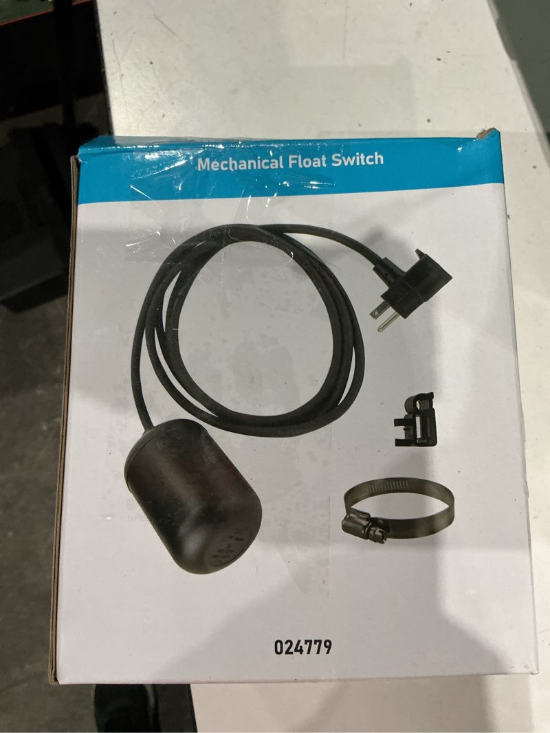Condition photo showing As Is for star water systems plastic float switch