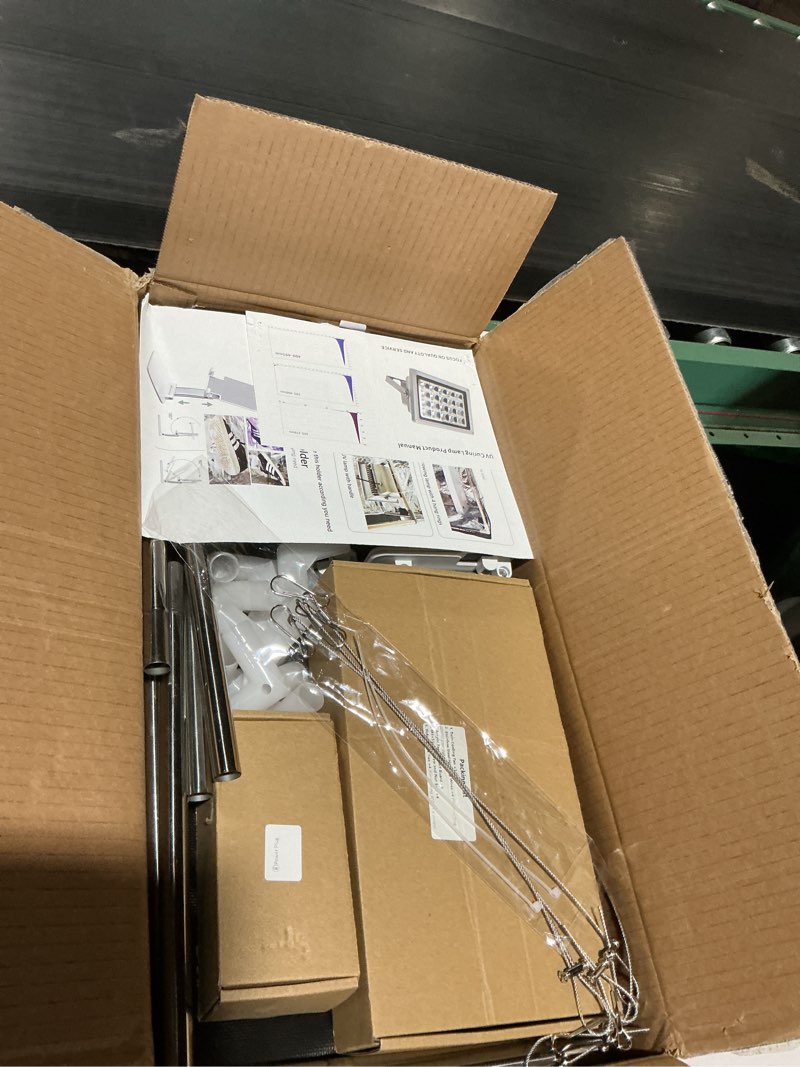 Condition photo showing Good Condition for uv light box for diy icing box make yellow/oxidized soles white again or making 3d printer curing enclosure big curing station with 395nm and 405nm uv light with 300w 395nm405nm mixed uv light affect