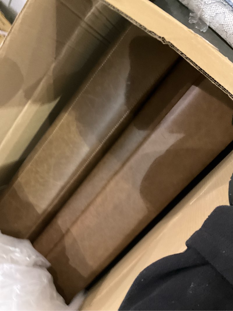 Condition photo showing As Is for Incomplete components Signature Design by Ashley Carianna Traditional Firmly Cushioned Leather Rectangular with De