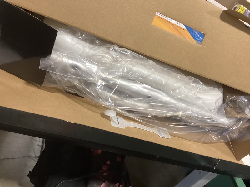 Condition photo showing Good Condition for Medline Shower Chair for Elderly, Seniors, Adults & Disabled - Heavy Duty Shower Seat with Padded Arms and Back for Inside Shower, Adjustable Height Bath Stool for Bathtub, 350 lb, Slip Resistant White