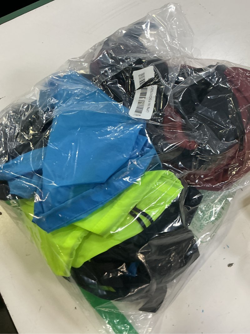 Condition photo showing Good Condition for 5 pcs compression sacks for backpacking 5l/10l/15l/20l/35l camping sleeping bag stuff sack water resistant sleeping bag storage sack for space saving hiking gear classic colors