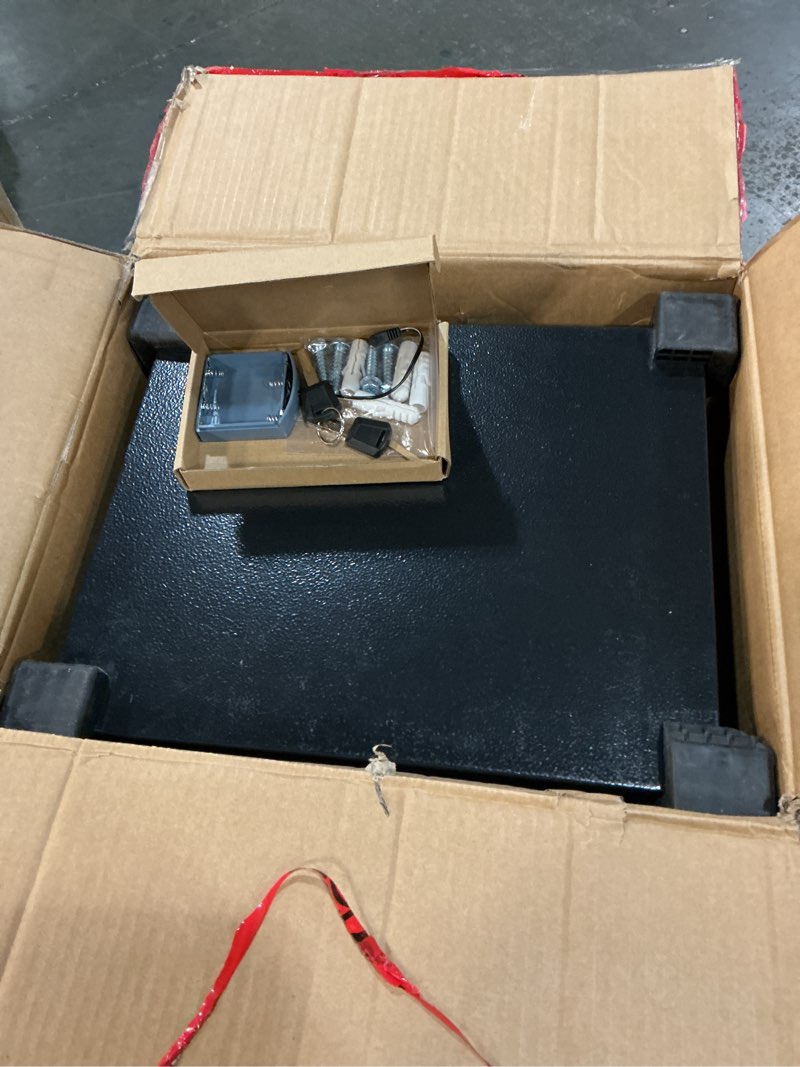 Condition photo showing Good Condition for 5.0 Cub Large Home Safe Fireproof Waterproof, Anti-theft Fireproof Safe Box with Programmable Keypad, Spare Keys and Removable Shelf, Digital Security Safe for Home Money Firearm Documents Medicines