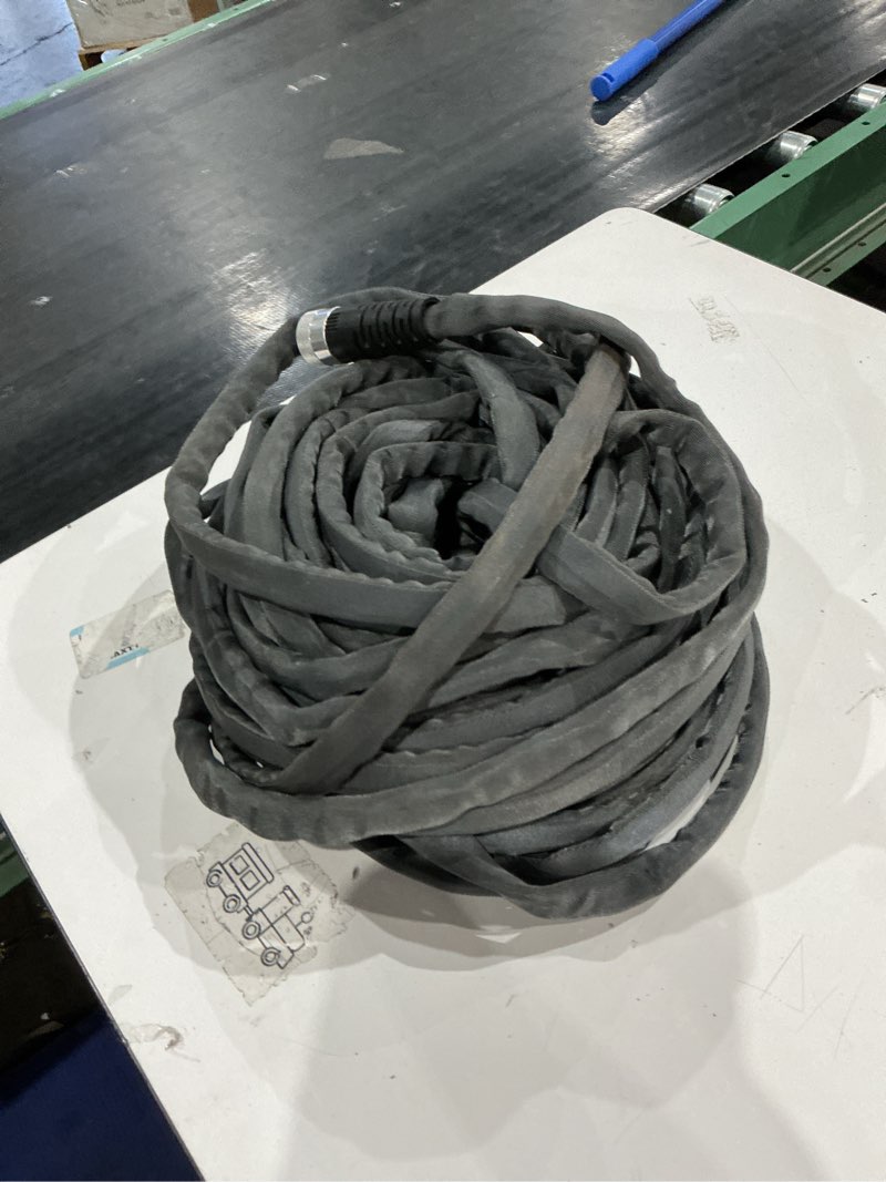 Condition photo showing As Is for teknor apex zero-g 5/8 in. d x 100 ft. l heavy duty commercial grade garden hose