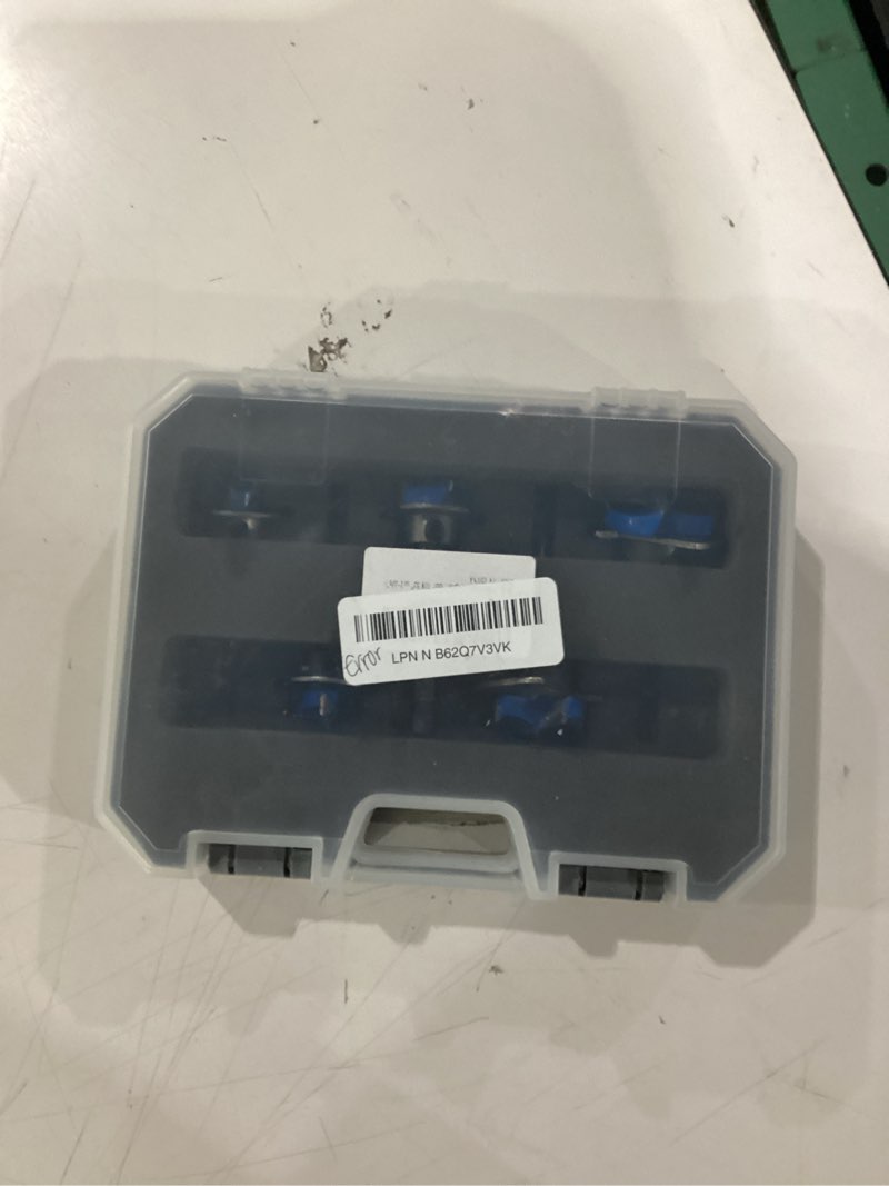 Condition photo showing Good Condition for 5Pcs Forstner Bits 15-35mm Adjustable Positioning Drill, Carbide Tipped Drill bits Set with Hex Shan