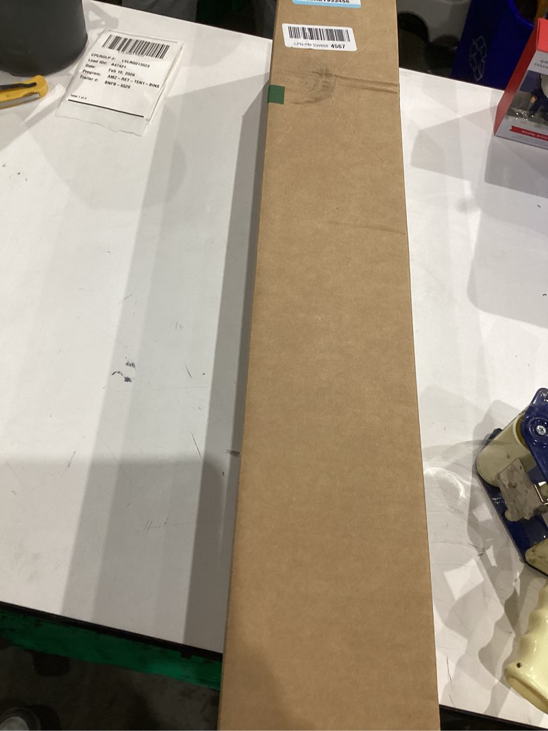 Condition photo showing As Is for homdiy 2 Pcs 24 Inch Bottom Mount Centered Drawer Slides for Cabinet and Dresser Heavy Duty Center Mount Drawer Rails 3/4 Extension Glide Track 24 Inch 2 Pack