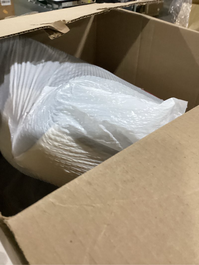 Condition photo showing As Is for Reading Pillow for Sitting in Bed, 22”H Back Pillow for Sitting Up,Lumbar Rest & Neck Support Bed Pillows,Backrest Bed Chair with Arms for Reclining,Gaming,Resting,Watching TV in Couch or Floor Grey&white