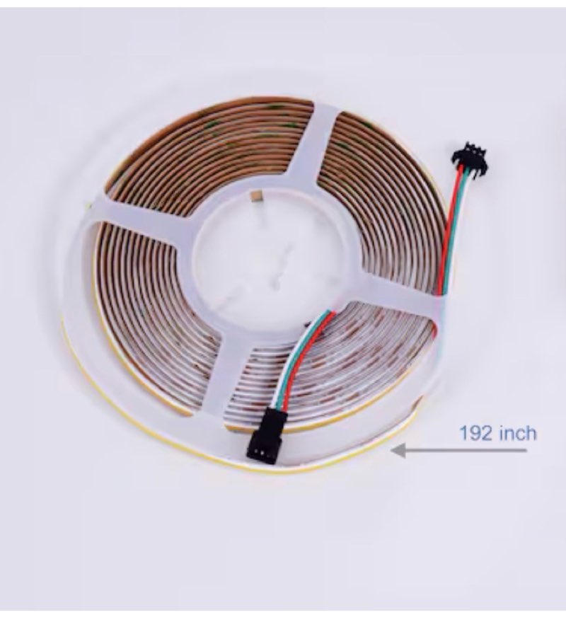 utilitech indoor 16-ft led switchable white strip light