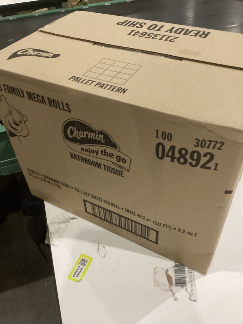 Charmin Ultra Soft Toilet Paper 18 Super Mega Rolls, 396 Sheets Per Roll