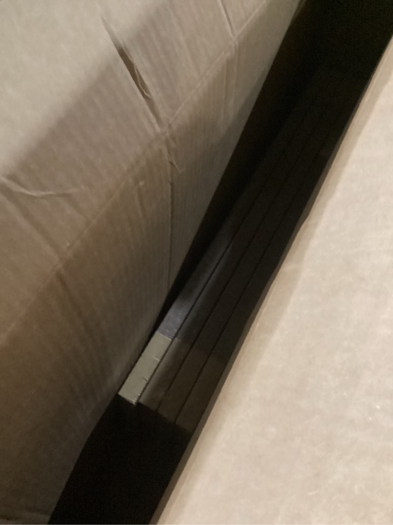Condition photo showing New/Like New for 11x17 picture frame set of 4, walnut wood grain, hd tempered glass, brown wooden poster frame, wall hanging 4 pack walnut 11x17