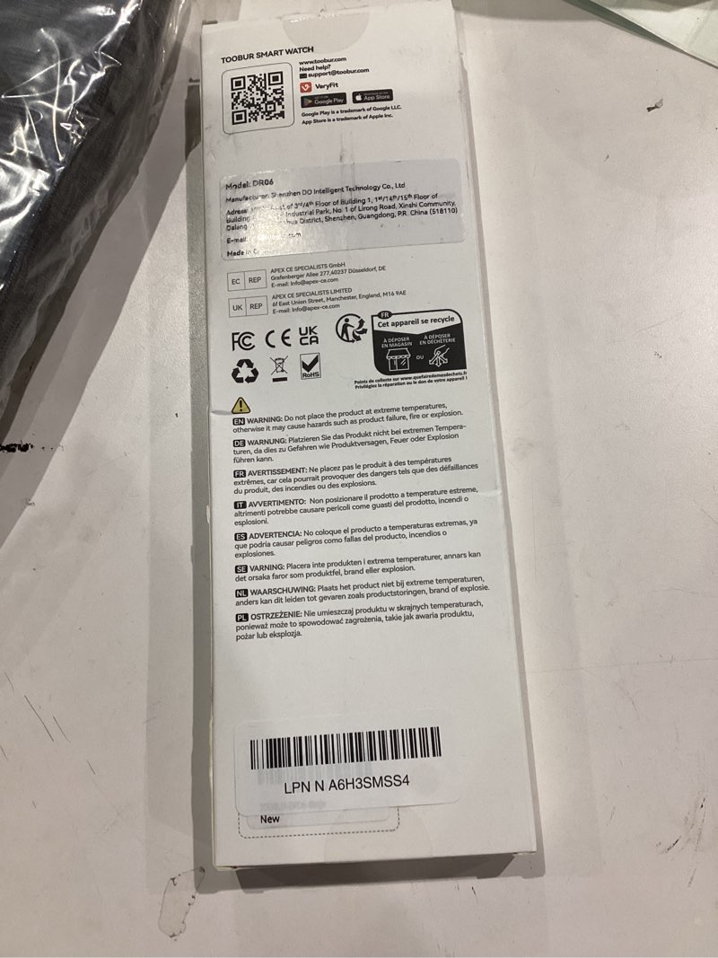Condition photo showing Good Condition for TOOBUR Smart Watch for Women, 40mm HD Smartwatch, Compatible with Android & iOS, Answer/Make Calls, Fitness Watch with Step/Calorie/HR Tracker, IP68, Gorgeous & Comfy, Gift for Women, Beige