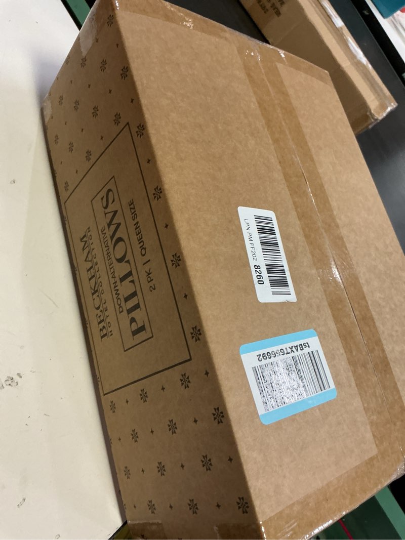 Condition photo showing New/Like New for Beckham Hotel Collection Bed Pillows Standard/Queen Size Set of 2 - Original Soft Down Alternative Pillow for Sleeping - Soft Support for Back, Stomach or Side Sleepers