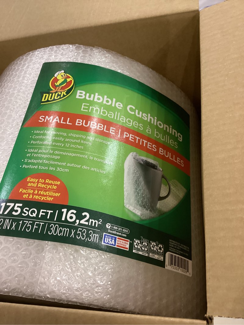 Small bubble cushioning