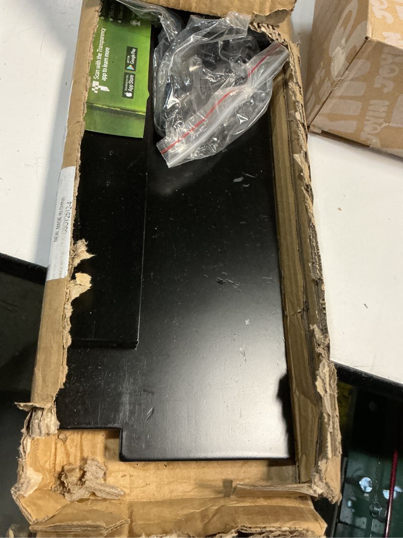 Condition photo showing Good Condition for BAMEOS Wall-Mounted Shelf with Hooks - 28.9 Inch Entryway Hanging Shelf with 5 Dual Hooks for Bathroom, Living Room, Bedroom (Black) Black-28.9IN with shelf