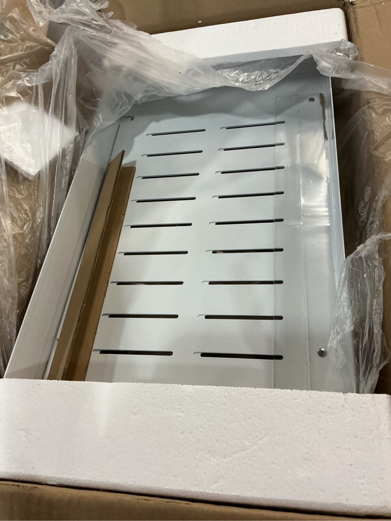 Condition photo showing Good Condition for kitstorack pull out cabinet organizer, expandable(12"-20") heavy duty slide out drawers fixed with adhesive nano film for pots, roll out shelf storage for kitchen base cabinet organization(white) white 21"d×12"-20"w(1 pack)