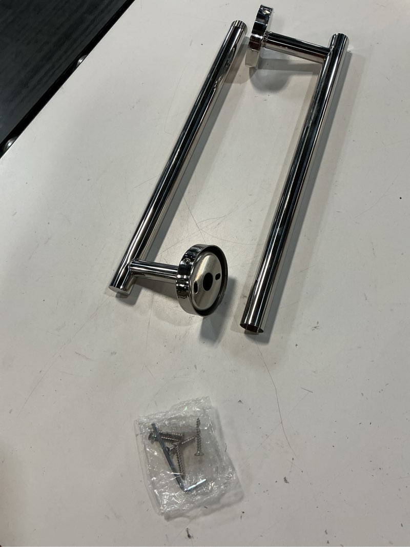 Condition photo showing New/Like New for nolimas polished chrome bath towel bar single bars towel rack rod classic wall mounted stainless steel bathroom towel bar kitchen toilet towel shelf single layer,24inch polished chrome 24inch