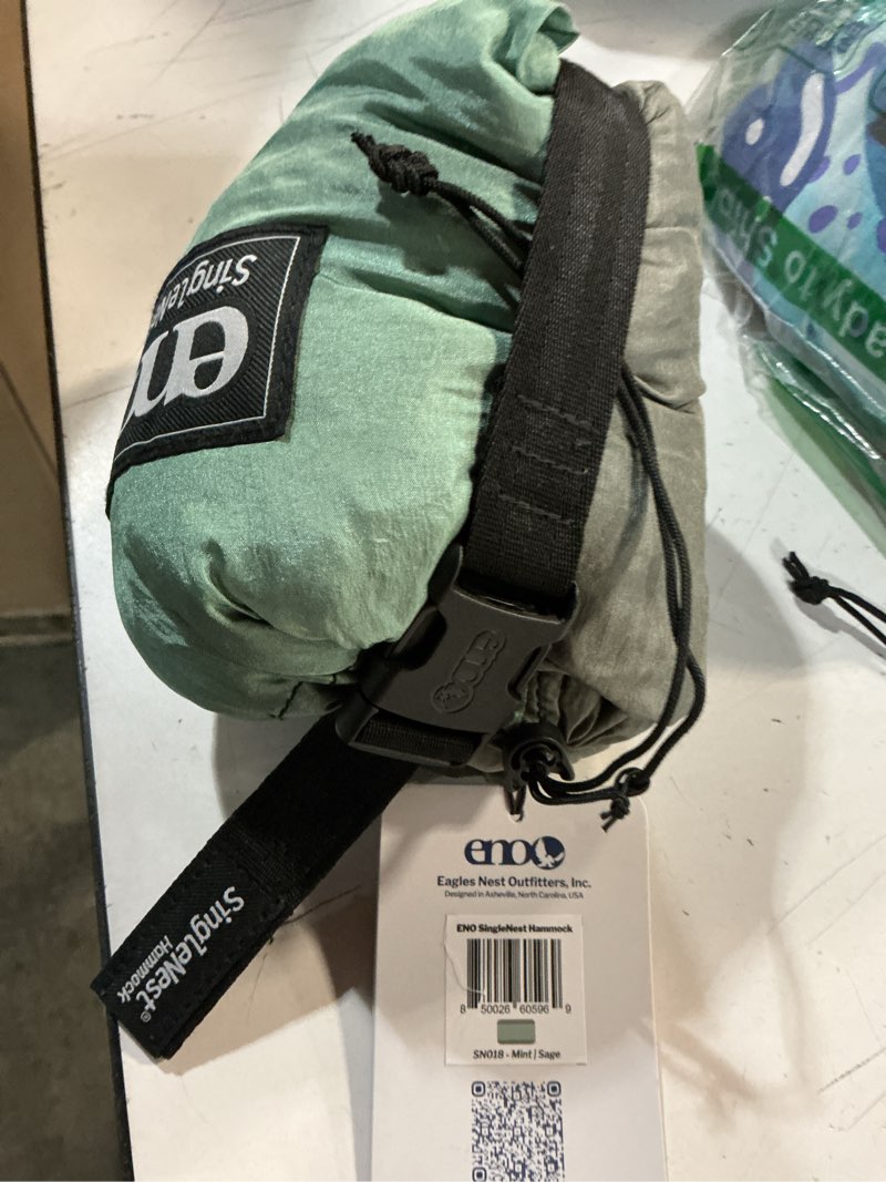 Condition photo showing Good Condition for eno, eagles nest outfitters singlenest lightweight camping hammock