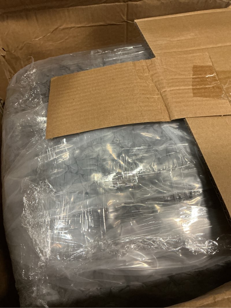 Condition photo showing New/Like New for 5 in 1 Bean Bag Chair with A Roll Pillow,Giant Bean Bag Chairs for Adults,Ultra Soft & Machine Washable Cover,Convertible Sofa Bed Floor Couch Lounger for Living Room,Bedroom X-Large Grey