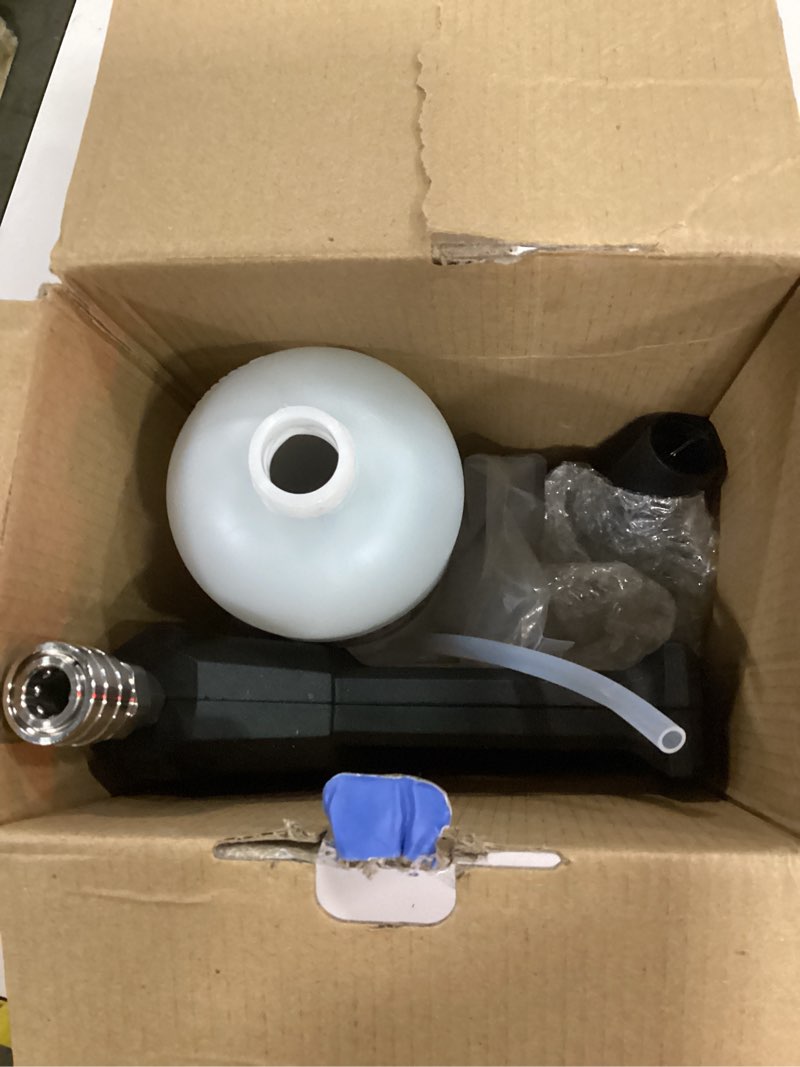 Condition photo showing As Is for tool daily short pressure washer gun with foam cannon, 1/4 inch quick connector, with 5 pressure washer nozzle tips, 1 liter foam gun