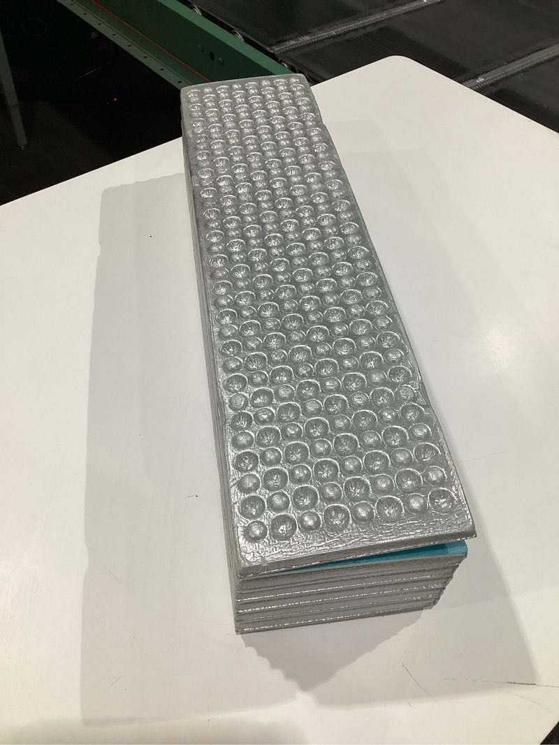 Condition photo showing Good Condition for Ultralight Foam Sleeping Pad, Waterproof Closed Cell Foam Pad for Superior Insulation, Folding Sleeping Mat for Compact Storage, Foldable and Portable for Hiking and Camping Blue