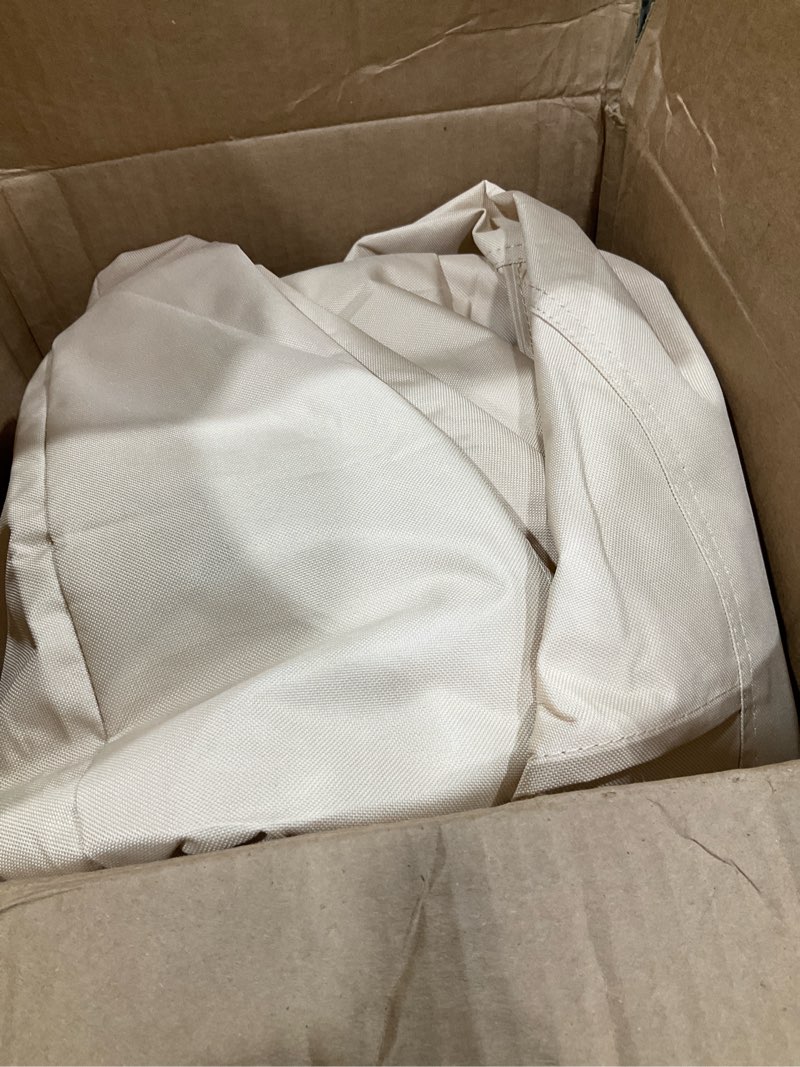 Condition photo showing Good Condition for Vailge Heavy Duty Patio Sofa Cover, 100% Waterproof 3-Seater Outdoor Sofa Cover,Lawn Patio Furniture Covers with Air Vent and Handle,60"W x 35"D x 35" H,Beige&Brown 60"Wx35"Dx35" H Beige&Brown