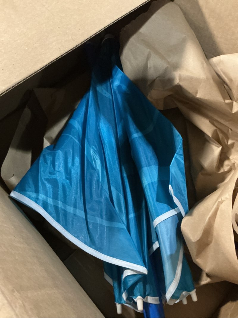 Condition photo showing Good Condition for Step2 42-Inch Wave Umbrella, Kids Shade Umbrella, For Any Outdoor Activity Blue