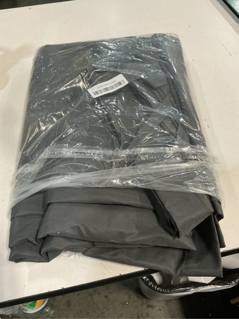 Condition photo showing Good Condition for 85'' x 208'' universal pergola replacement cover for doubleton steel pergola l-pg080pst, waterproof sunshade canopy top for patio gazebo, deck, porch, yard, outdoor cover only (grey)